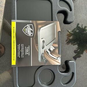 Auto Drive Steering Wheel Table - Black